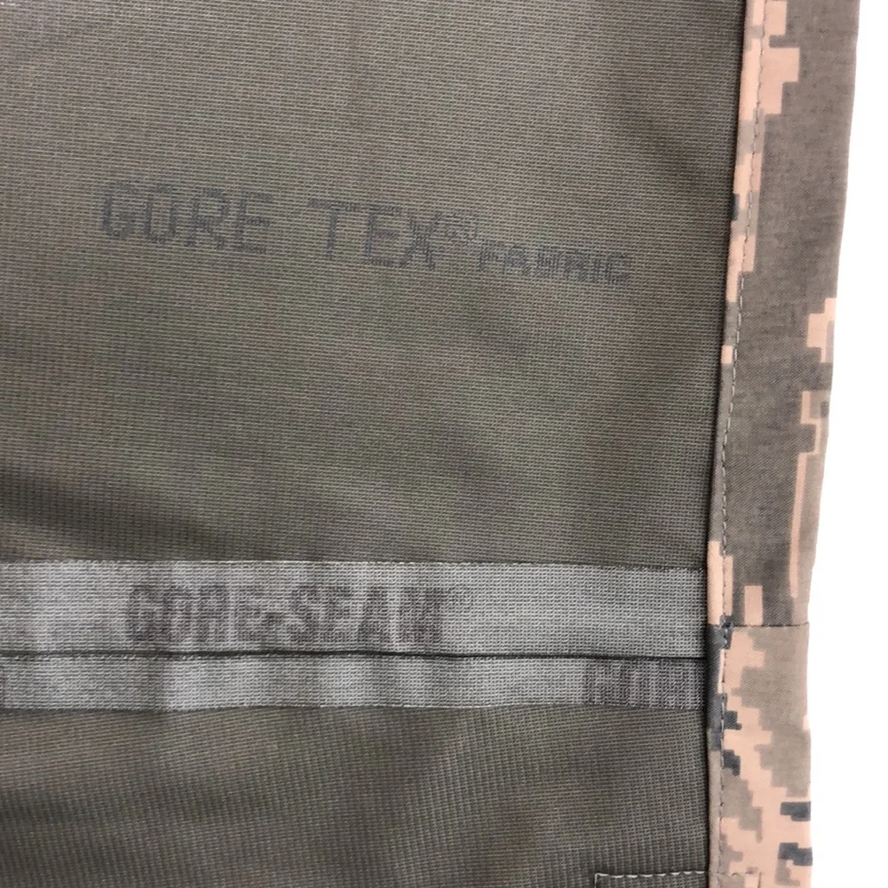 US Air Force Goretex Water Wind Proof Digital Tiger Stripe Camouflage Trousers L
